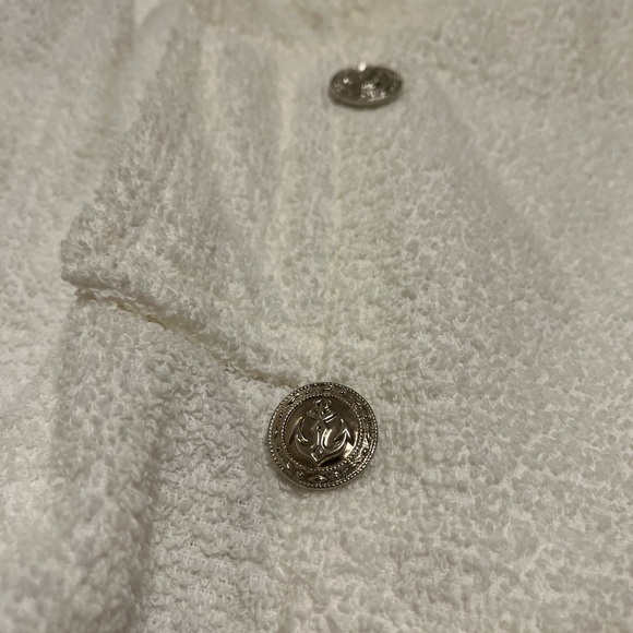 Vintage white Gertrude Davenport Pea Coat - Picture 3 of 3